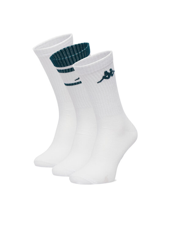 Kappa Довгі шкарпетки Kappa CEO_KR_SUPERT_SS26(3-PACK) Білий