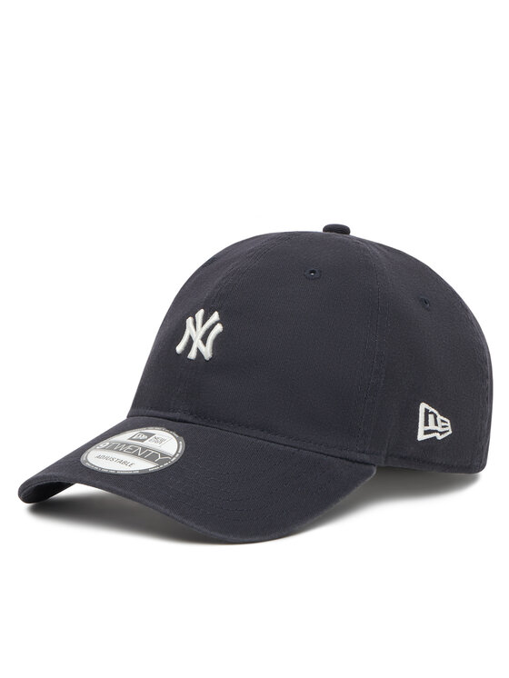 New Era Czapka z daszkiem New Era New York Yankees MLB Mini Washed 9TWENTY 60667594 Granatowy