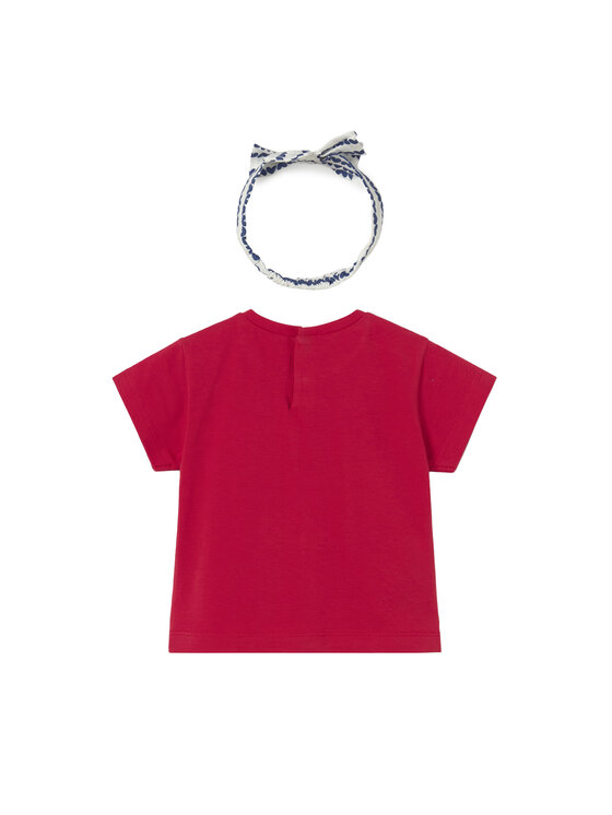 Mayoral Mayoral Camiseta 1081 Rojo Regular Fit