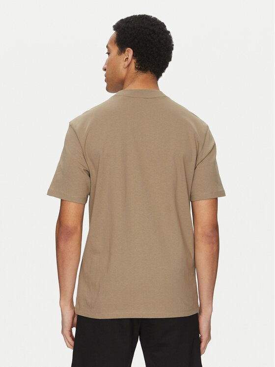 HUGO HUGO T-shirt Dapolino 50488330 Marrone Relaxed Fit