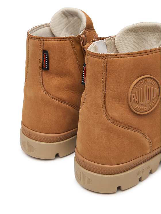 Palladium Schnürstiefeletten Palladium Pampa Lite+ Zip Wp+ 79577-252-M Braun