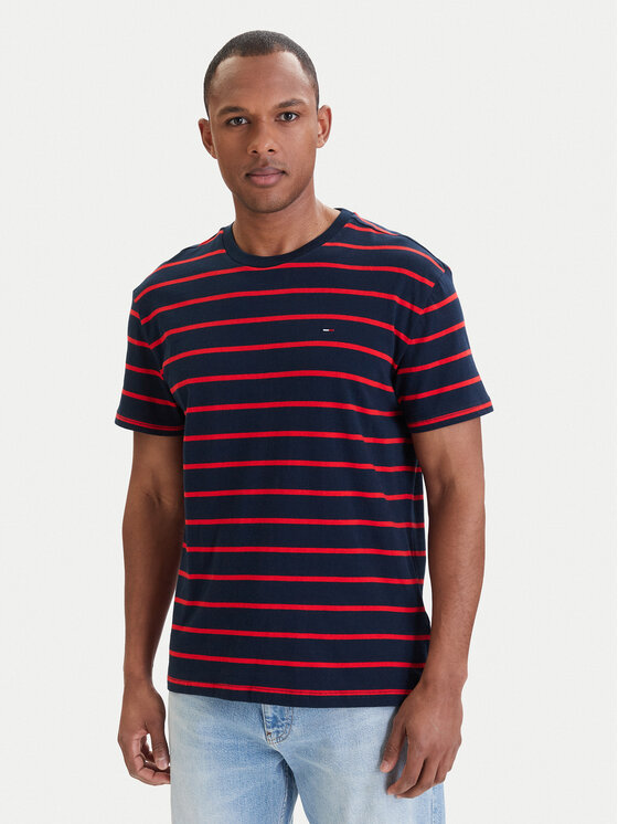 Tommy Jeans Tommy Jeans Camiseta DM0DM22544 Azul marino Regular Fit
