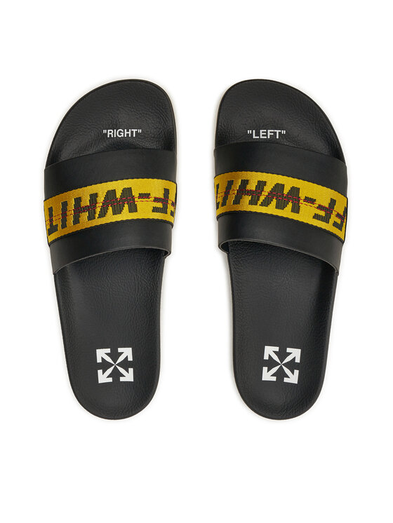 Off-White Papucs Off-White OMIC001S21MAT0031018 Fekete