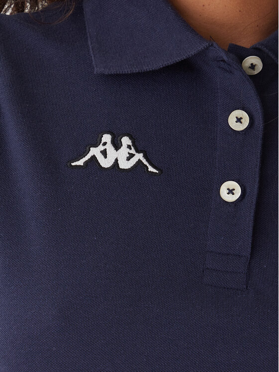 Kappa Kappa Polo Logo Tennis 302LR20 Azul marino Slim Fit
