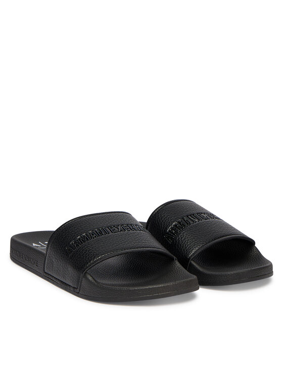 Armani Exchange Шльопанці Armani Exchange XM002887 AF22832 UC001 Чорний