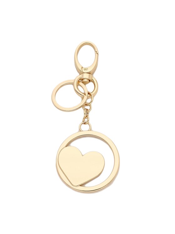 Liu Jo Přívěsek Liu Jo Key Ring Heart AA3126 A0001 Zlatá