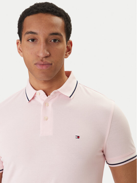 Tommy Hilfiger Tommy Hilfiger Polo Seasonal MW0MW39993 Rosa Slim Fit