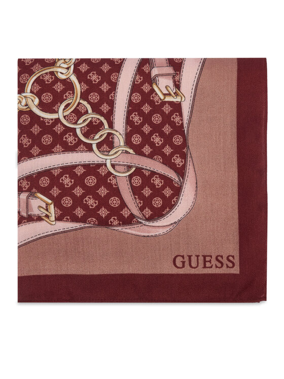Guess Хустка Guess AW5679 POL03 Бордовий