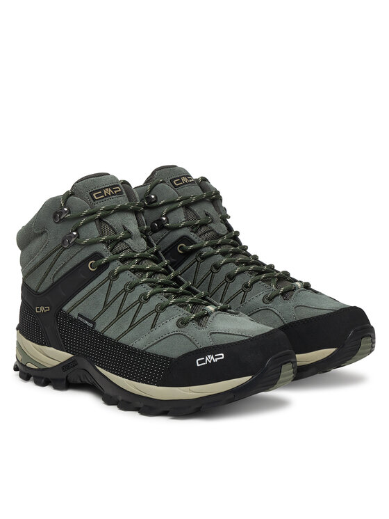 CMP Трекінгові черевики CMP Rigel Mid Wp Waterproof 3Q12947 Зелений