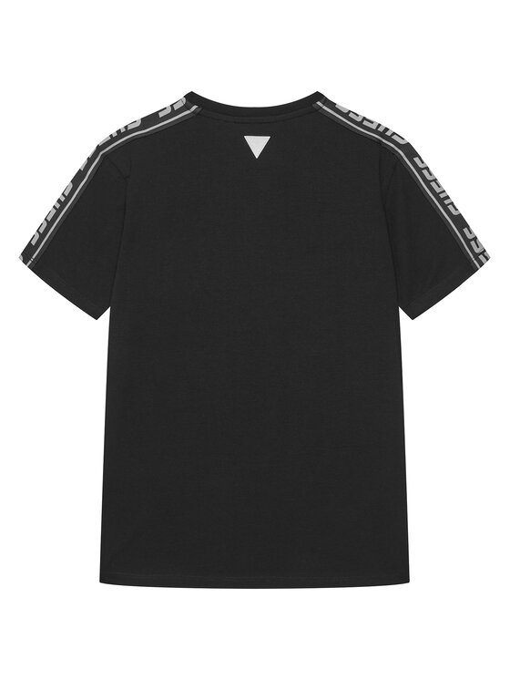 Guess Guess Футболка L4YI50 J1314 Чорний Regular Fit