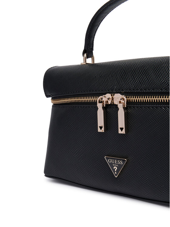 Guess Ročna torba Guess Danielle Mini HWZG22 27770 Črna