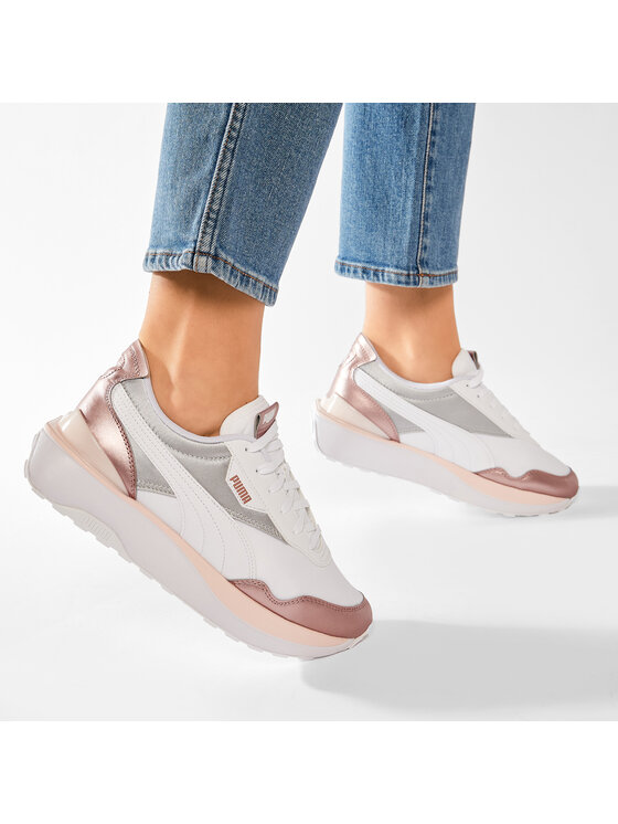 Sneakers Puma Cruise Rider Chrome 380500 02 Alb | Epantofi.ro