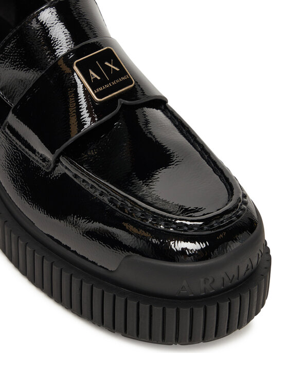 Loafers Armani Exchange XW001672 AF17478 UC001 Negru | Epantofi.ro