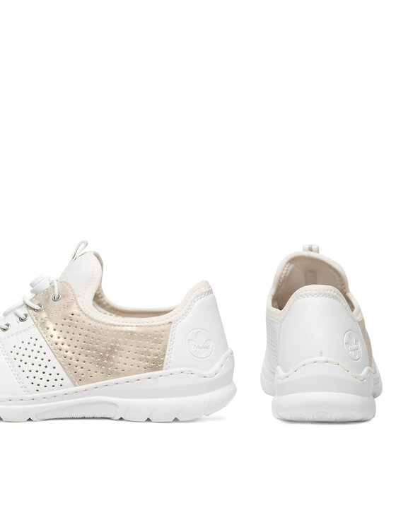 Rieker Sneakers Rieker L3254-80 Alb