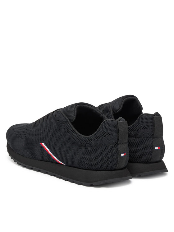 Tommy Hilfiger Αθλητικά Tommy Hilfiger New Runner Eva Corpo Knit FM0FM05648 Μαύρο