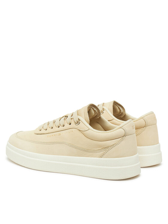 Tommy Hilfiger Superge Tommy Hilfiger Modern Court Sneaker Nubuck FW0FW08462 Bež