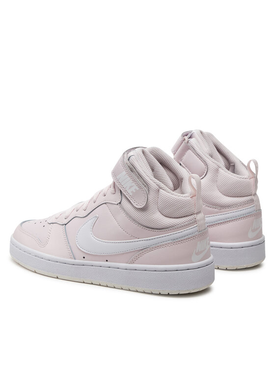 Nike Sneakersy Nike Court Borough Mid 2 (GS) CD7782 601 Różowy