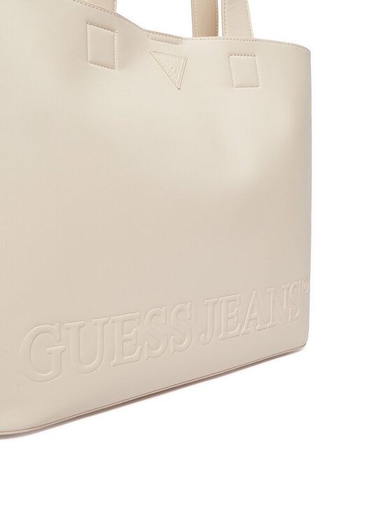 Guess Jeans Kabelka Guess Jeans CWBEO-GUESS-B-010-09 Écru