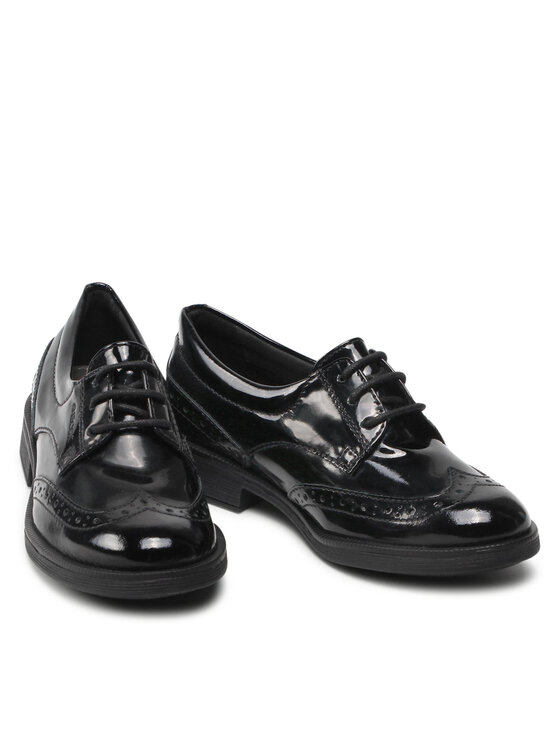 Geox Polobotky Geox J Agata D J8449D 00066 C9999 M Černá