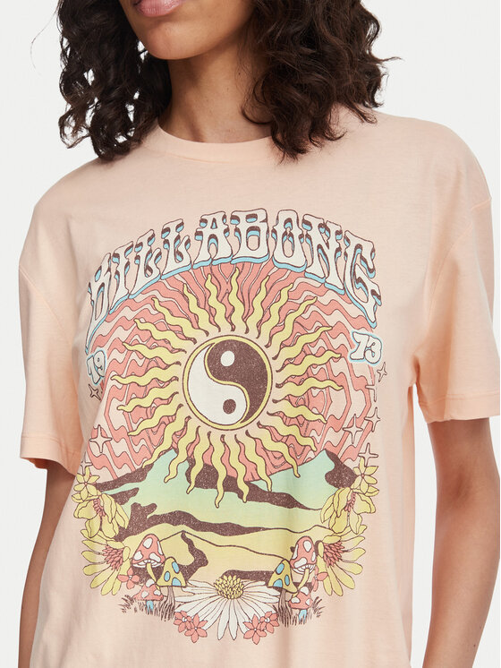 Billabong Billabong Camiseta In The Balance EBJZT00420 Naranja Regular Fit