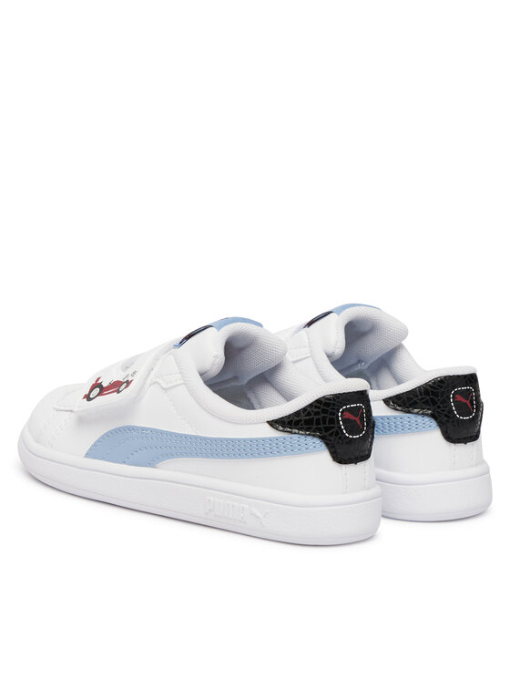 Puma Снікерcи Puma Puma Smash 3.0 Racing Crew V 408386 01 Білий