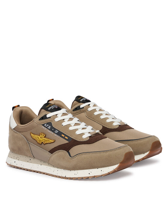 Aeronautica Militare Снікерcи Aeronautica Militare 261SC0288UCT03545 Бежевий