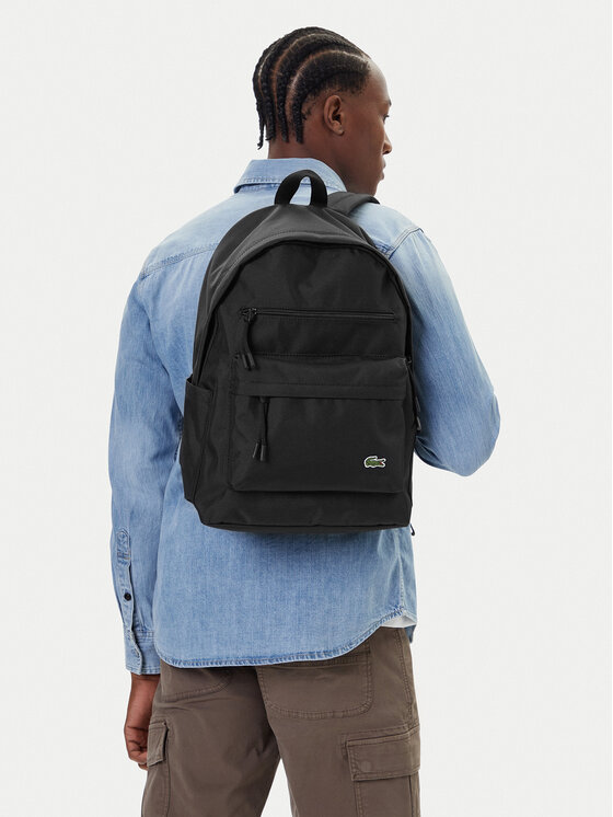 Lacoste Σακίδιο Lacoste Neocroc NU5180NE Μαύρο
