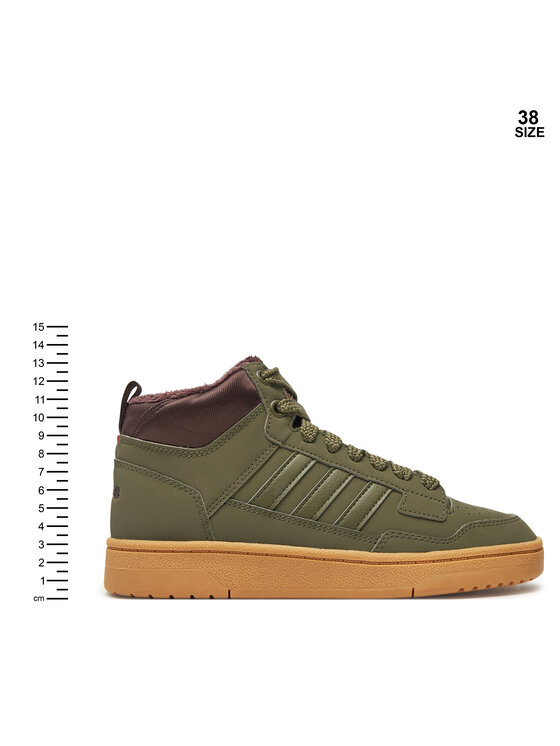 adidas Zapatillas adidas Rapid Court Mid Winterized JR2813 Verde