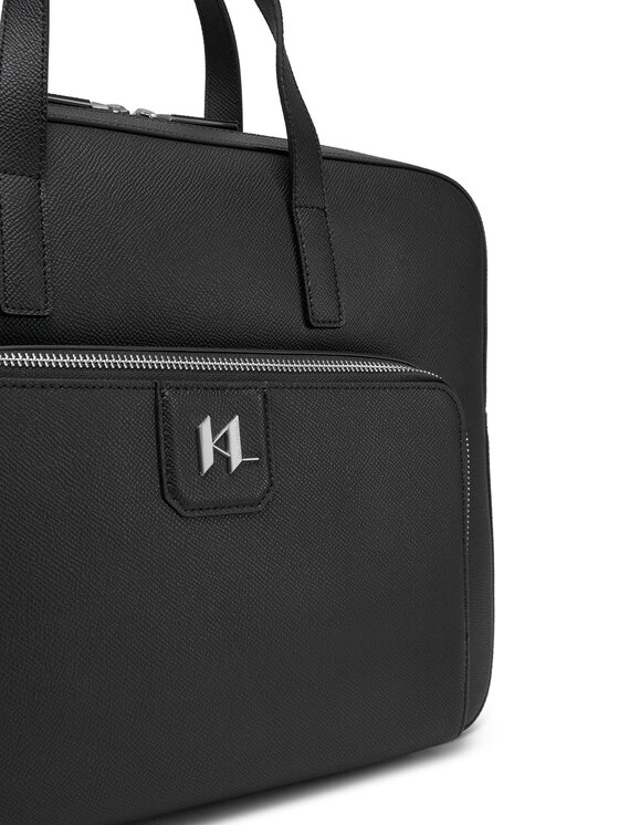 KARL LAGERFELD Torba za laptop KARL LAGERFELD A1M30098 Crna