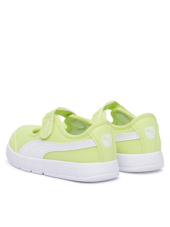Puma Снікерcи Puma Courtflex v3 Lina V Inf 400579 Зелений