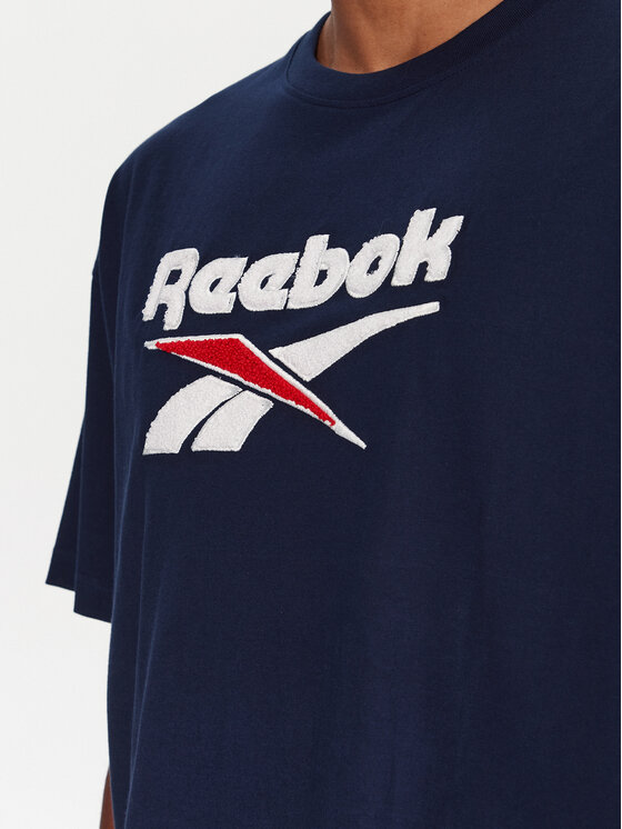 Reebok Reebok Футболка RK25153CCM Cиній Regular Fit