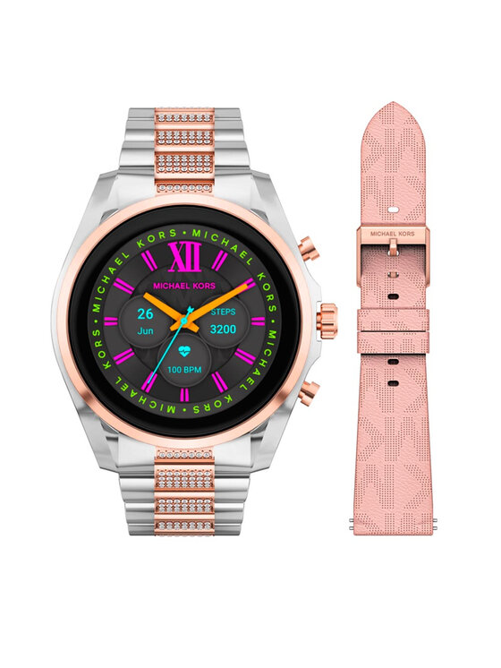 Michael Kors Смарт годинник Michael Kors Gen 6 Bradshaw MKT5137 Срібний