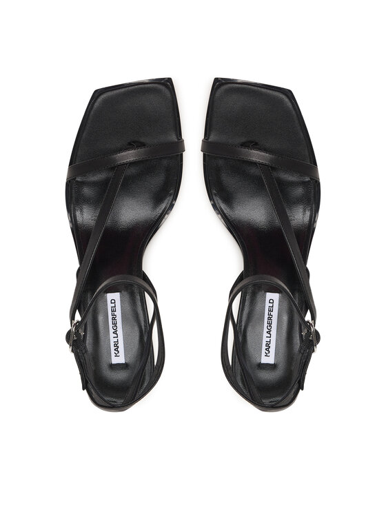 KARL LAGERFELD Босоніжки KARL LAGERFELD Karmel KL33606 Чорний
