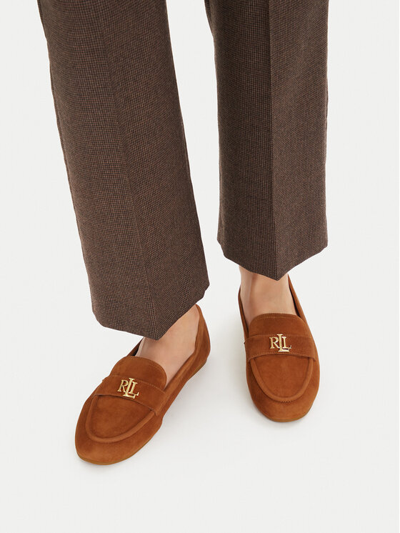 LAUREN RALPH LAUREN Loafersy LAUREN RALPH LAUREN 802946809014 Hnědá