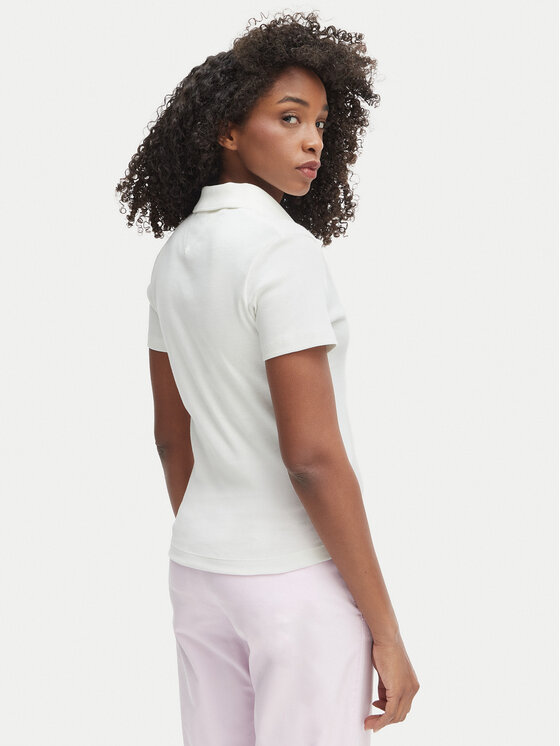 Tommy Hilfiger Tommy Hilfiger Polo WW0WW49252 Blanco Slim Fit