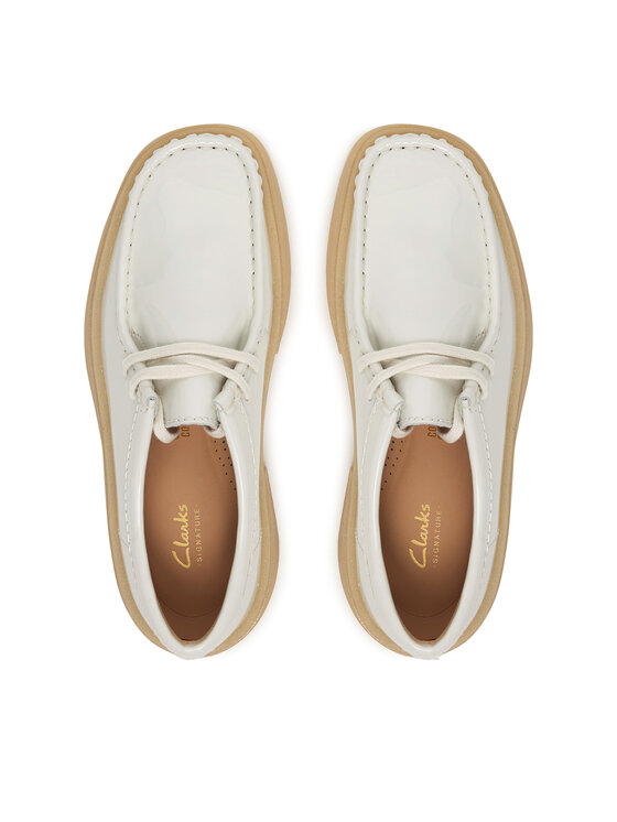 Clarks Туфлі Clarks Torview W 26186673 Білий