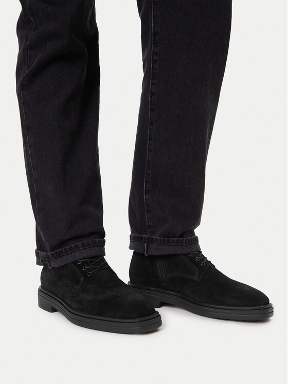 Gant Kotníková obuv Gant 31643135 Černá