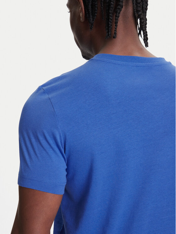 Kappa Kappa Футболка Logo Korpo Cafers 304J150 Голубий Slim Fit