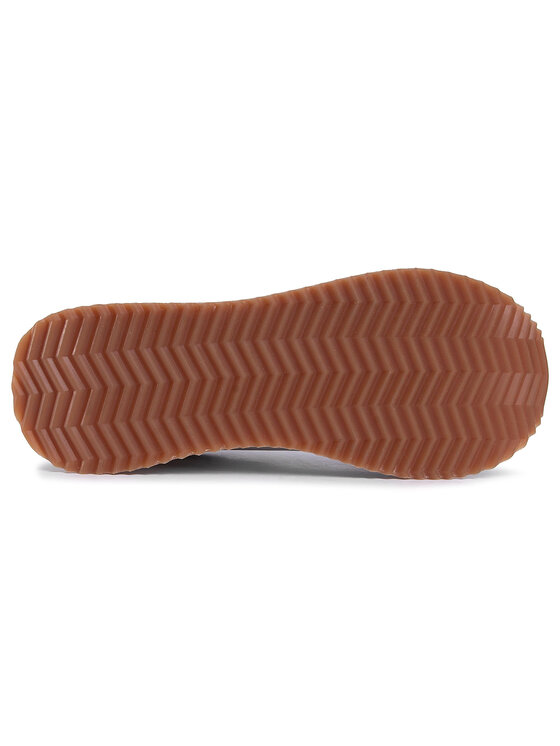 Sneakers Pepe Jeans Rusper Logo PLS30994 Alb | Epantofi.ro