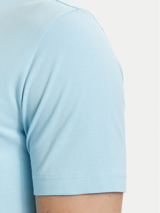 BOSS BOSS Camiseta Tee 50506373 Azul claro Regular Fit