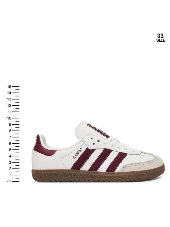 adidas Sneakersy adidas Samba Og KZ8682 Biały