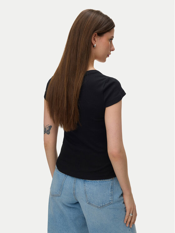 Vero Moda Vero Moda Camiseta Chloe 10344953 Negro Slim Fit