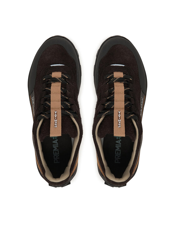 Premiata Sneakersy Premiata Devin Var 500 Tmavo hnedá