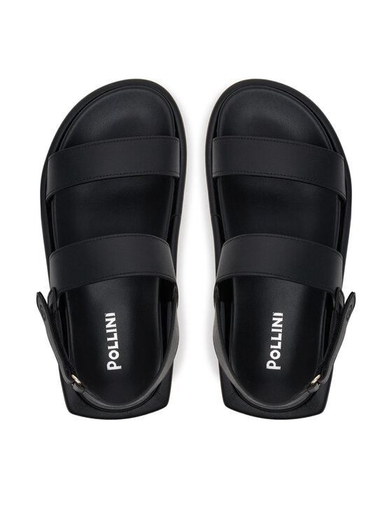 Pollini Босоніжки Pollini SA16155G1MTL0000 Чорний