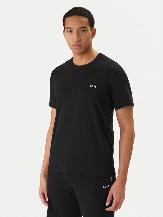 BOSS BOSS Camiseta Mix&Match 50515312 Negro Regular Fit
