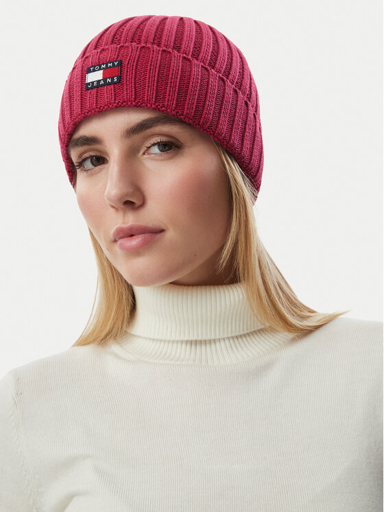 Tommy Hilfiger Berretto Tommy Hilfiger Heritage AW0AW18979 Rosa scuro