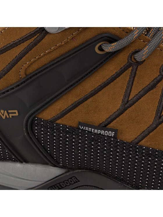 CMP Παπούτσια πεζοπορίας CMP Rigel Mid Trekking Shoes Wp 3Q12947 Καφέ