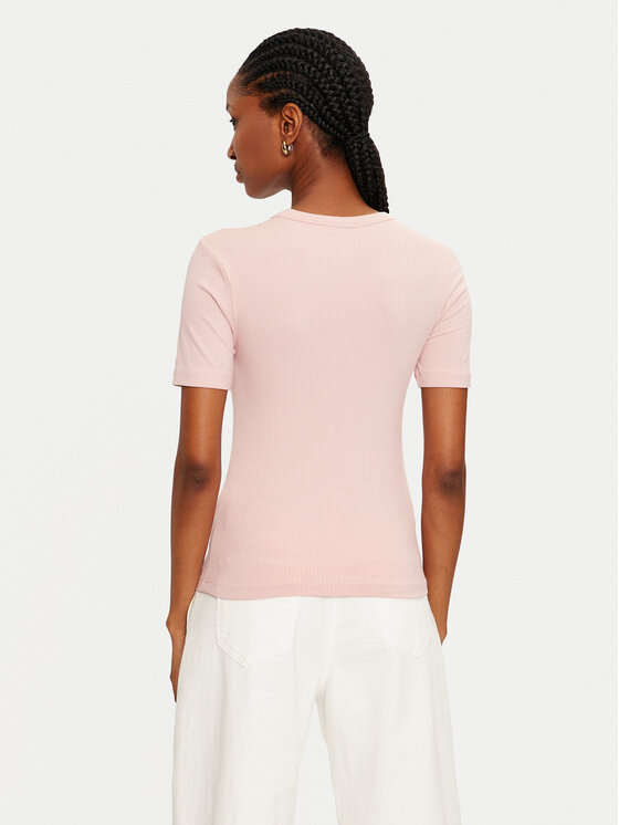 Tommy Hilfiger Tommy Hilfiger T-shirt WW0WW43918 Rosa Slim Fit