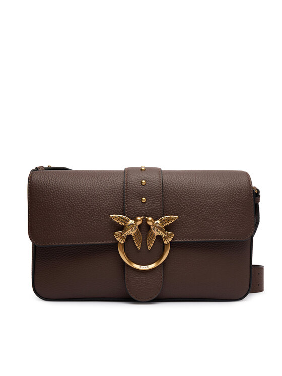 PINKO Bolso PINKO Love One Classic Slouchy Fl PLTT 104524 A2OX Marrón