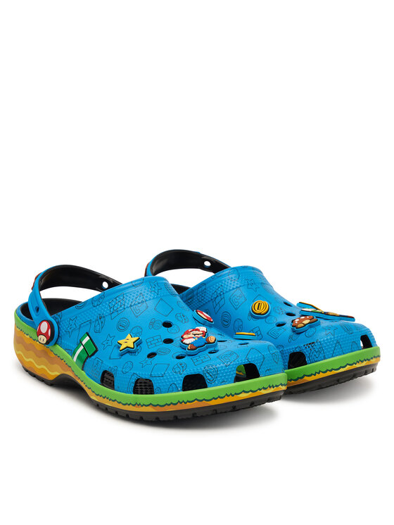 Crocs Шльопанці Crocs Super Mario Core Classic Clog 212138 Кольоровий